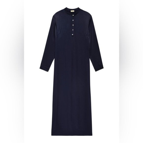 DONNI. Satiny Mandarin Dress - Picture 8 of 8